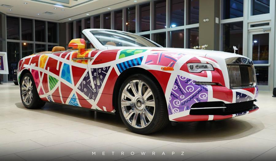  Rolls-Royce Dawn by Britto and MetroWrapz 2016 года  (фото 9 из 10)